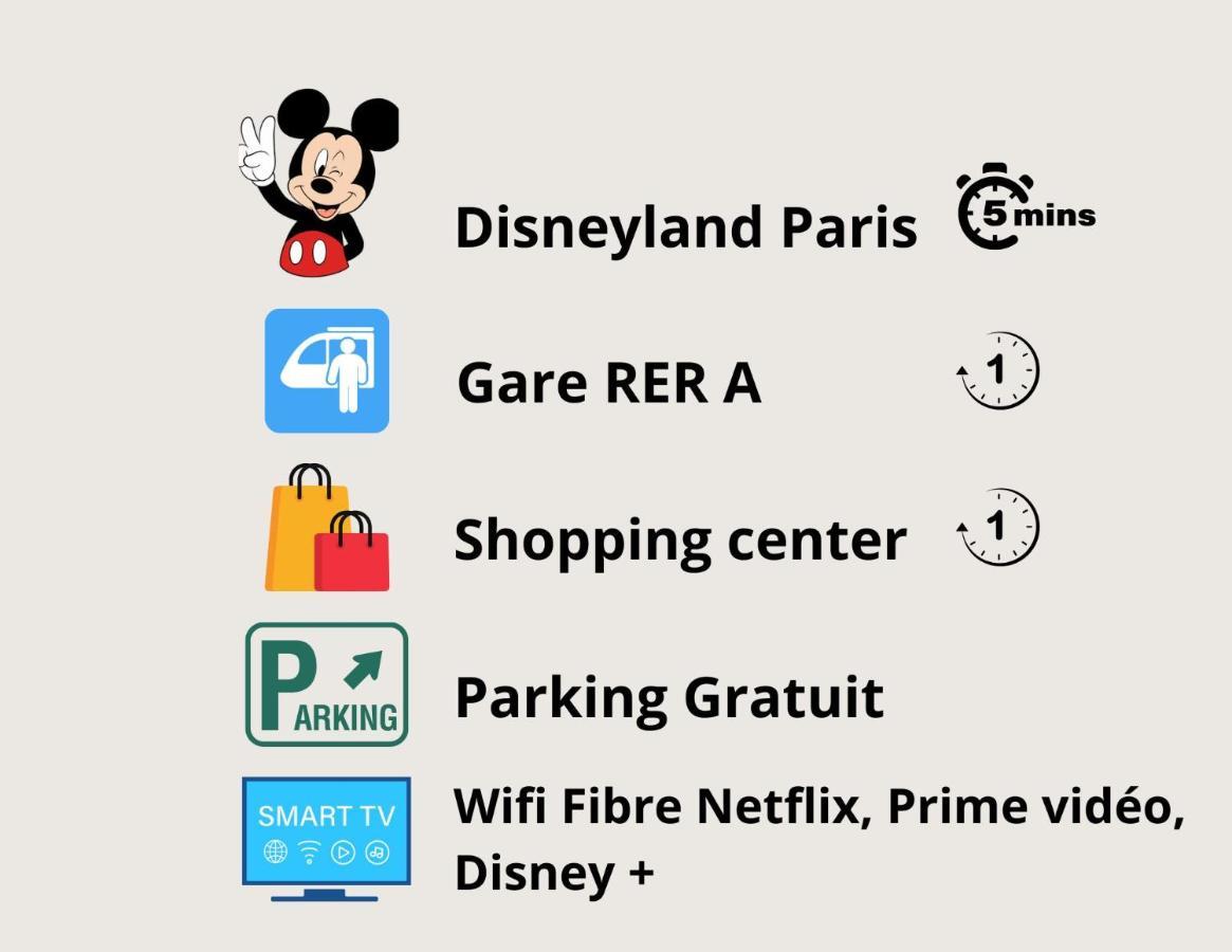 Disneyland Paris Station 2Min Chessy  Esterno foto
